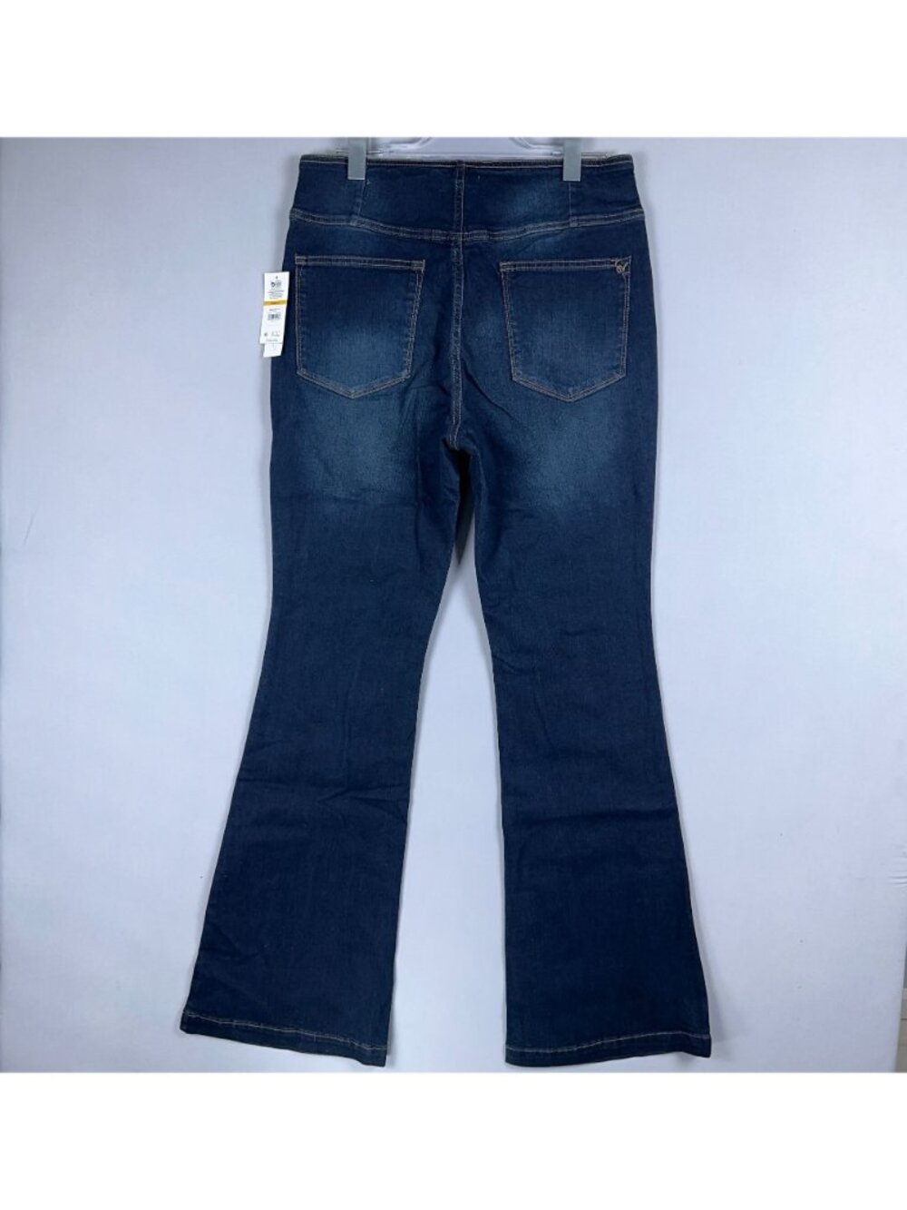 Sofia Jeans By Sofia Vergara Melisa Super High-Rise Flare Jeans Size 14 Pull On - Picture 2 of 12
